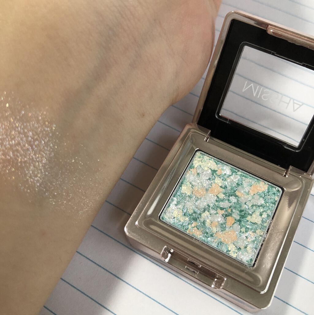 グリッタープリズム シャドウ/MISSHA/グリッターを使ったクチコミ（1枚目）