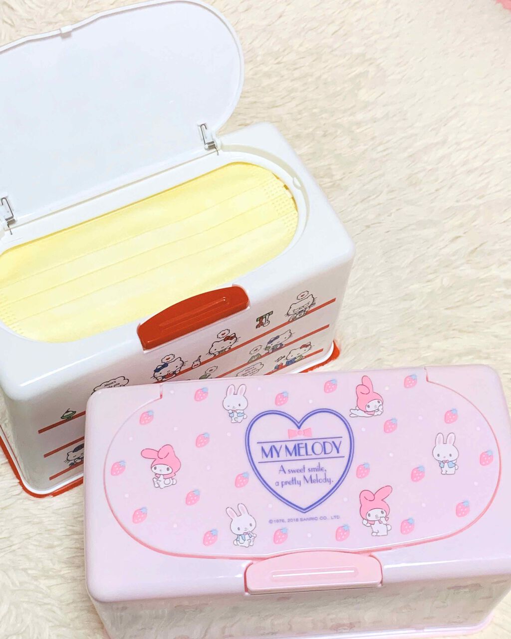 マスク収納ケース/サンリオ/マスクを使ったクチコミ（2枚目）