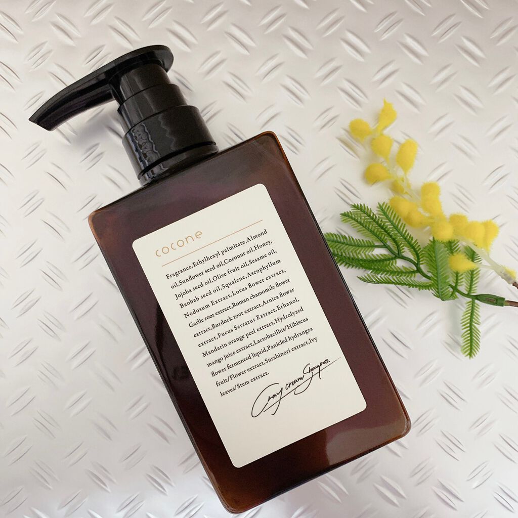 クレイクリームシャンプー(モイスト)/cocone/市販シャンプーを使ったクチコミ(1枚目)