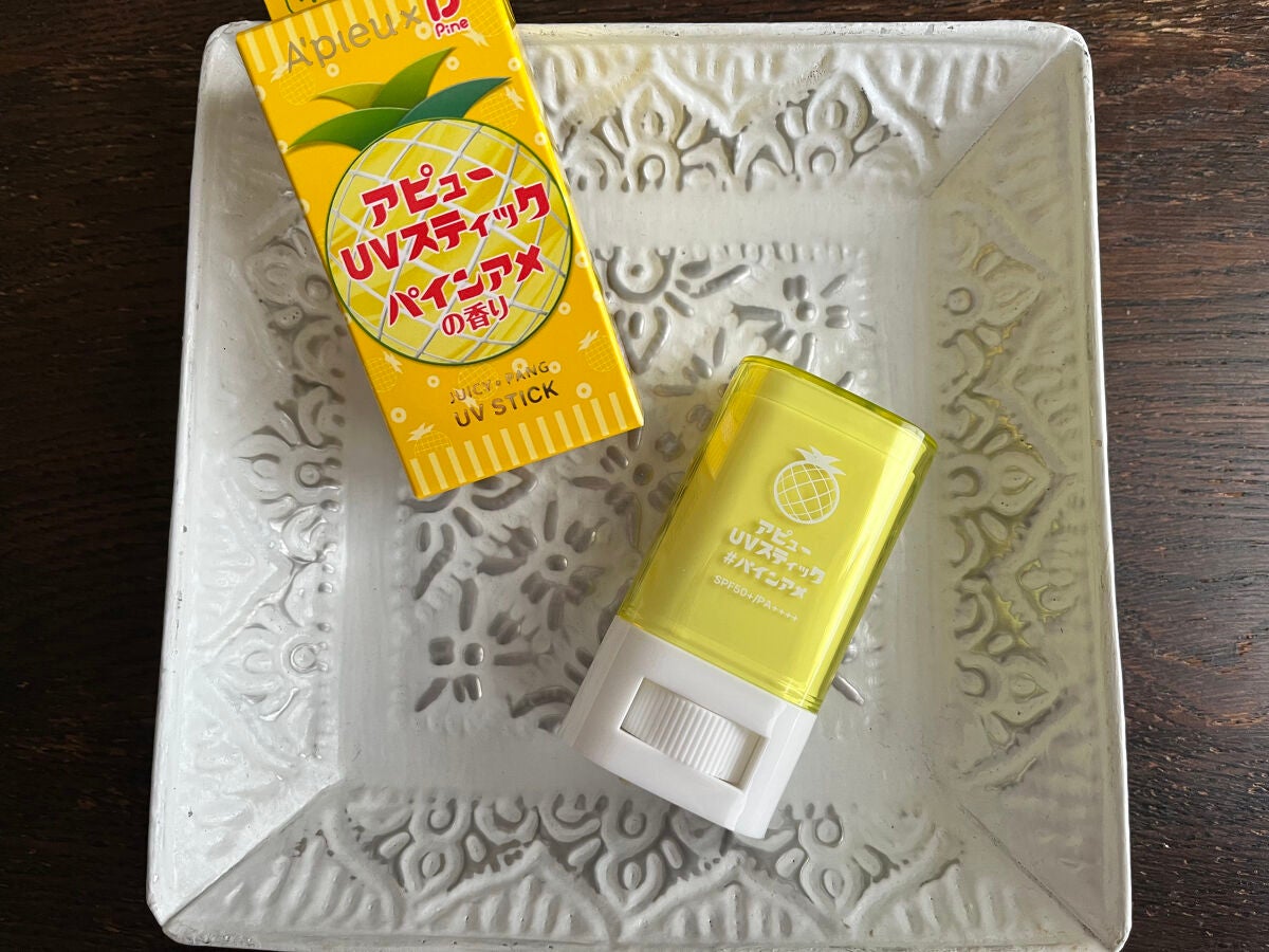 アピュー ジューシーパン UVスティック/A’pieu/日焼け止め・UVケアを使ったクチコミ(1枚目)
