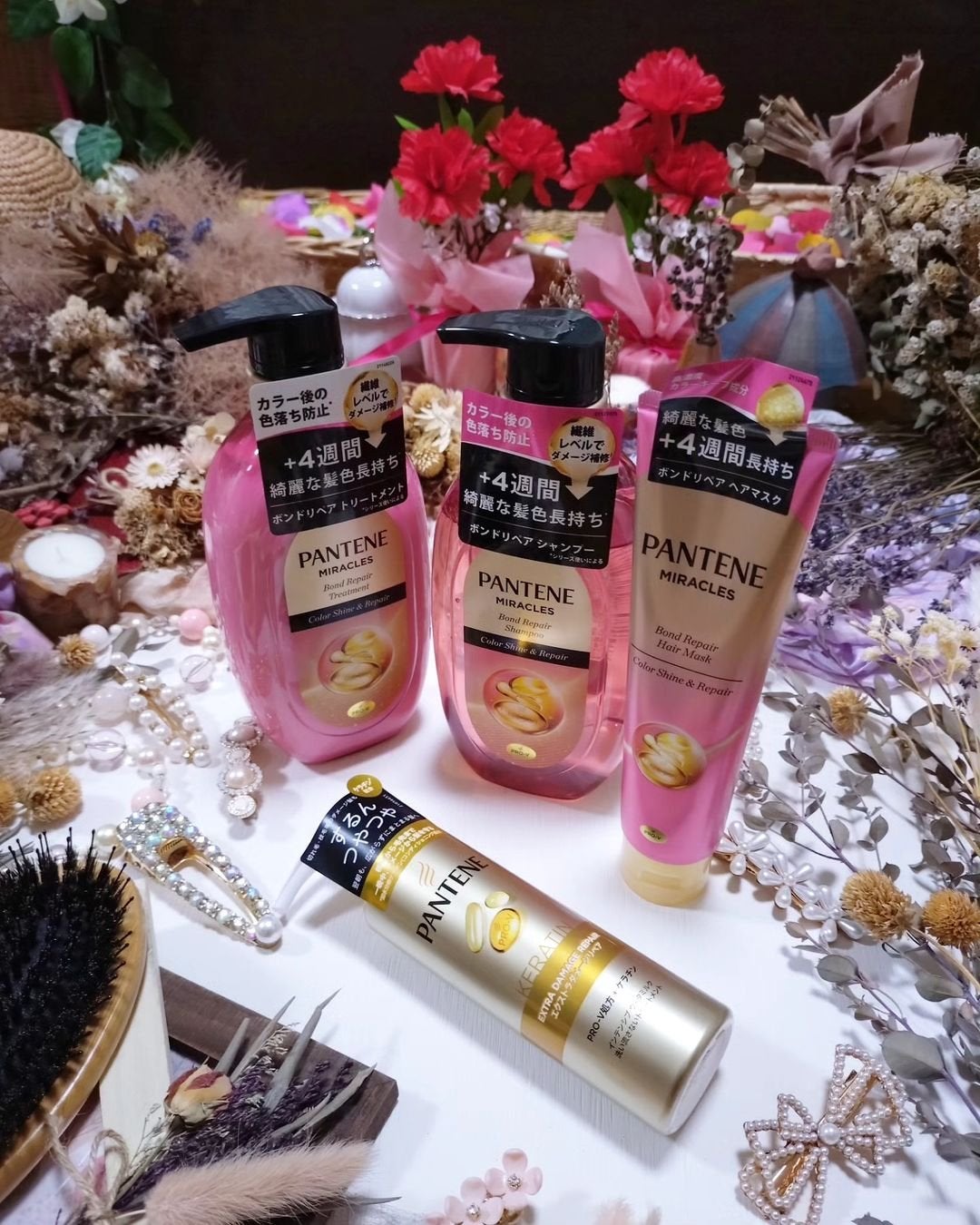 ボンドリペアシリーズ カラーシャイン&リペア ヘアマスク/パンテーン/ヘアマスク・ヘアパックを使ったクチコミ(3枚目)