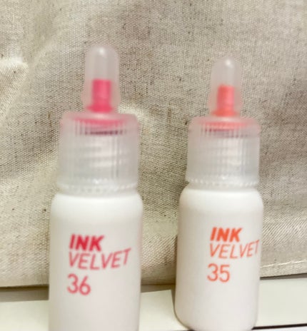 インク ベルベット 36 アクティブ コーラル(ACTIVE CORAL)/PERIPERA/口紅を使ったクチコミ(2枚目)