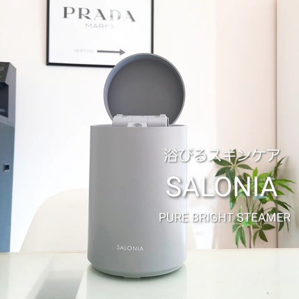 ピュアブライトスチーマー/SALONIA/美顔器・マッサージを使ったクチコミ(1枚目)