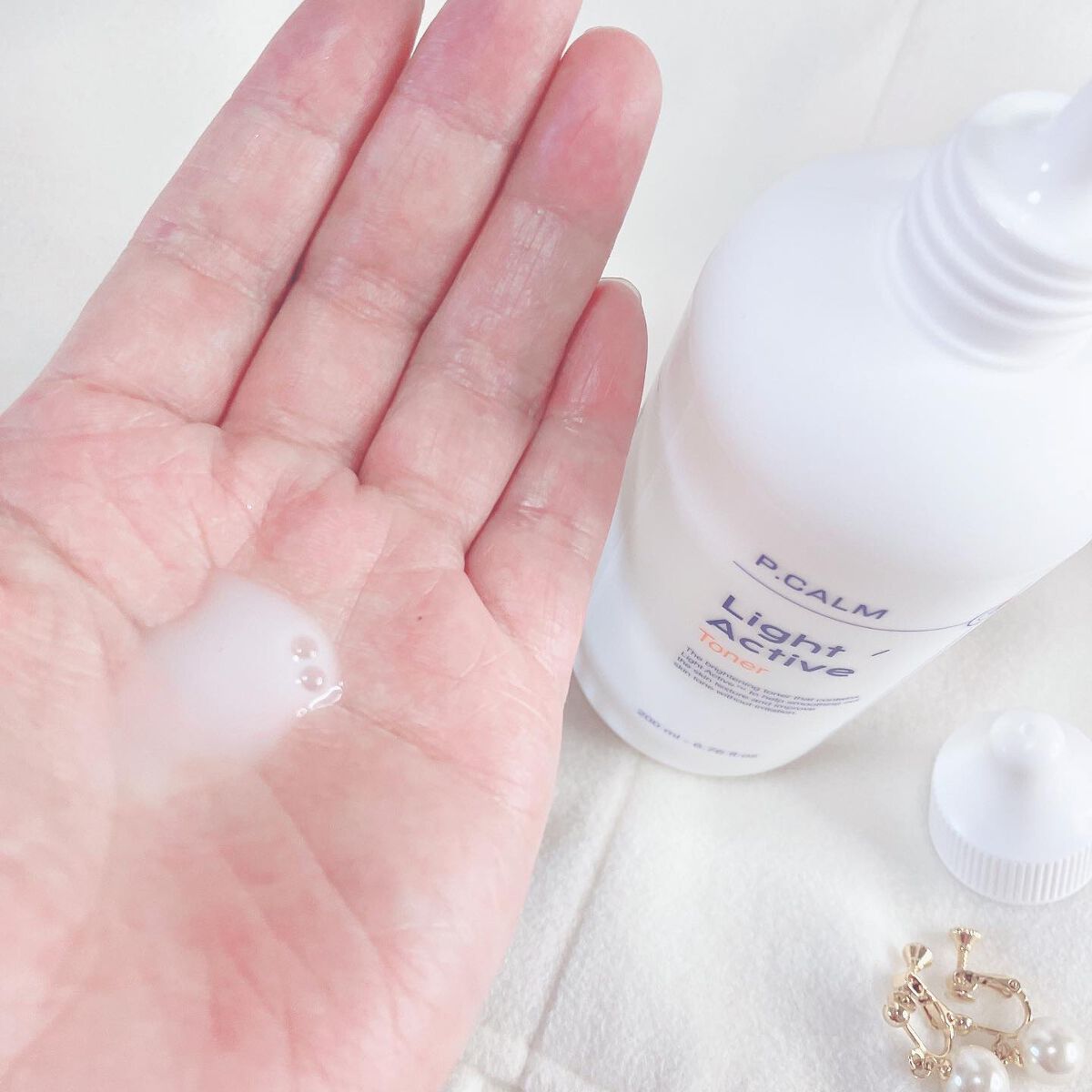 ライトアクティブトナー/P.CALM/化粧水を使ったクチコミ（3枚目）