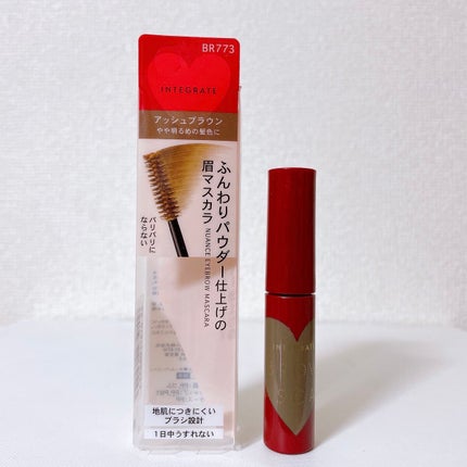 ニュアンスアイブローマスカラ/インテグレート/眉マスカラを使ったクチコミ(3枚目)