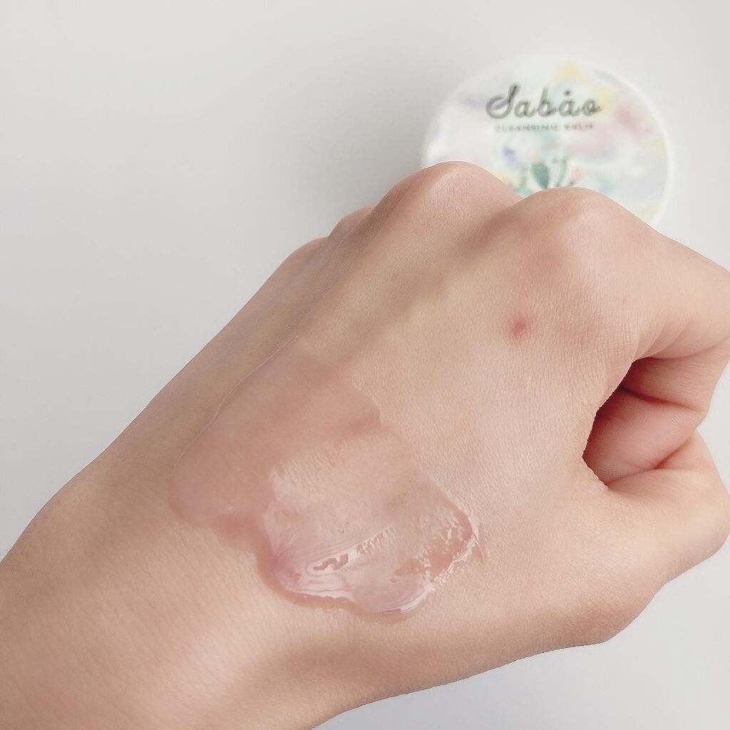 バランシングクレンジングバーム/SABAO/クレンジングバームを使ったクチコミ(7枚目)