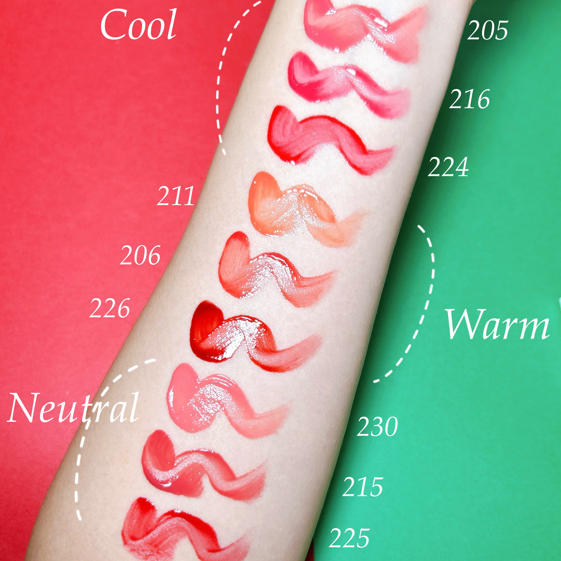 口紅セット AMUSE Dinto dasique リップティントセットです！ dasique