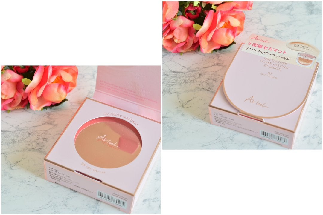 アリウル インクフェザーカバーラスティングクッション/Ariul/クッションファンデーションを使ったクチコミ(2枚目)