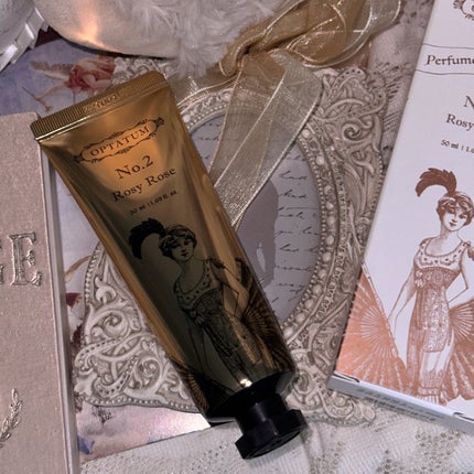 パフュームハンドクリーム グリーンデュー/オプタウム/ハンドクリームを使ったクチコミ(6枚目)