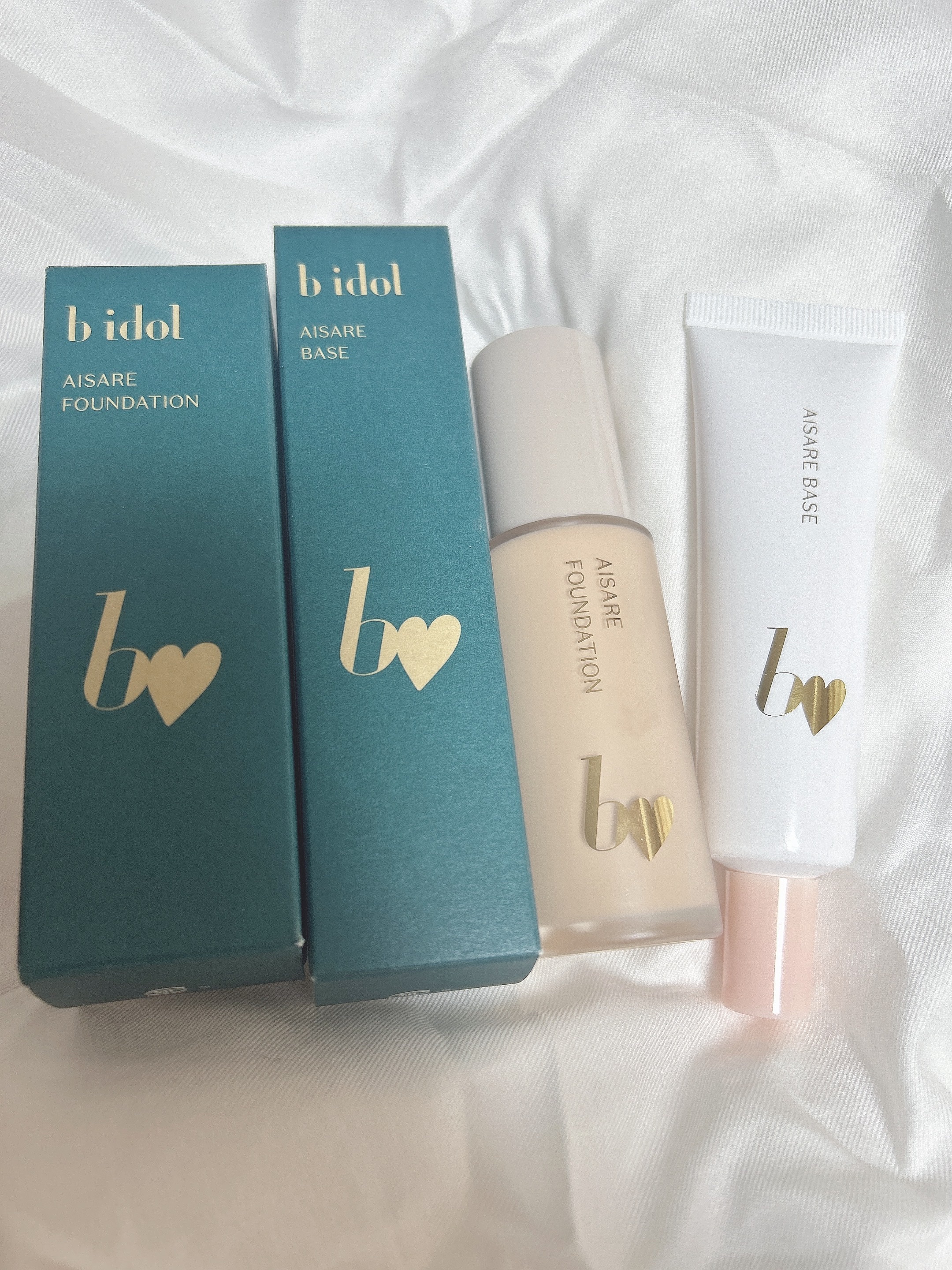 愛されファンデ/b idol/リキッドファンデーションを使ったクチコミ（1枚目）