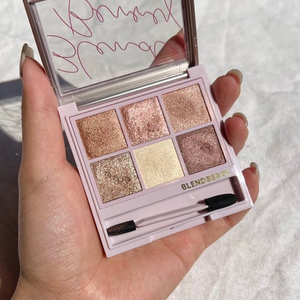 オーラクリエイション/BLEND BERRY/アイシャドウパレットを使ったクチコミ(4枚目)