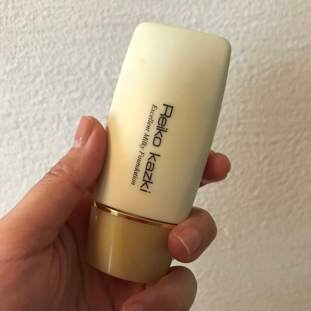 えり on LIPS 「今日の使い切り☺︎#かづきれいこ#エクセレントミルキーファンデ..」(1枚目)