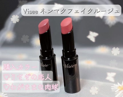ネンマクフェイク ルージュ/Visée/口紅を使ったクチコミ(1枚目)