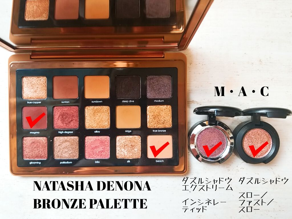 ダズルシャドウ スロー/ファスト/スロー/M・A・C/単色アイシャドウを使ったクチコミ（2枚目）