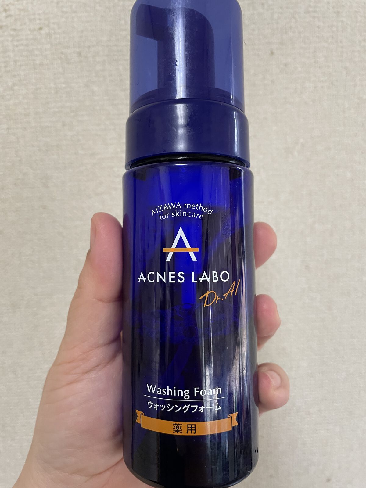 アクネスラボ 薬用 ウォッシングフォームのクチコミ「アクネスラボ
ウォッシングフォーム
1518円(税込)

ドラッグストアの電子POPで、大人ニ.....」（1枚目）