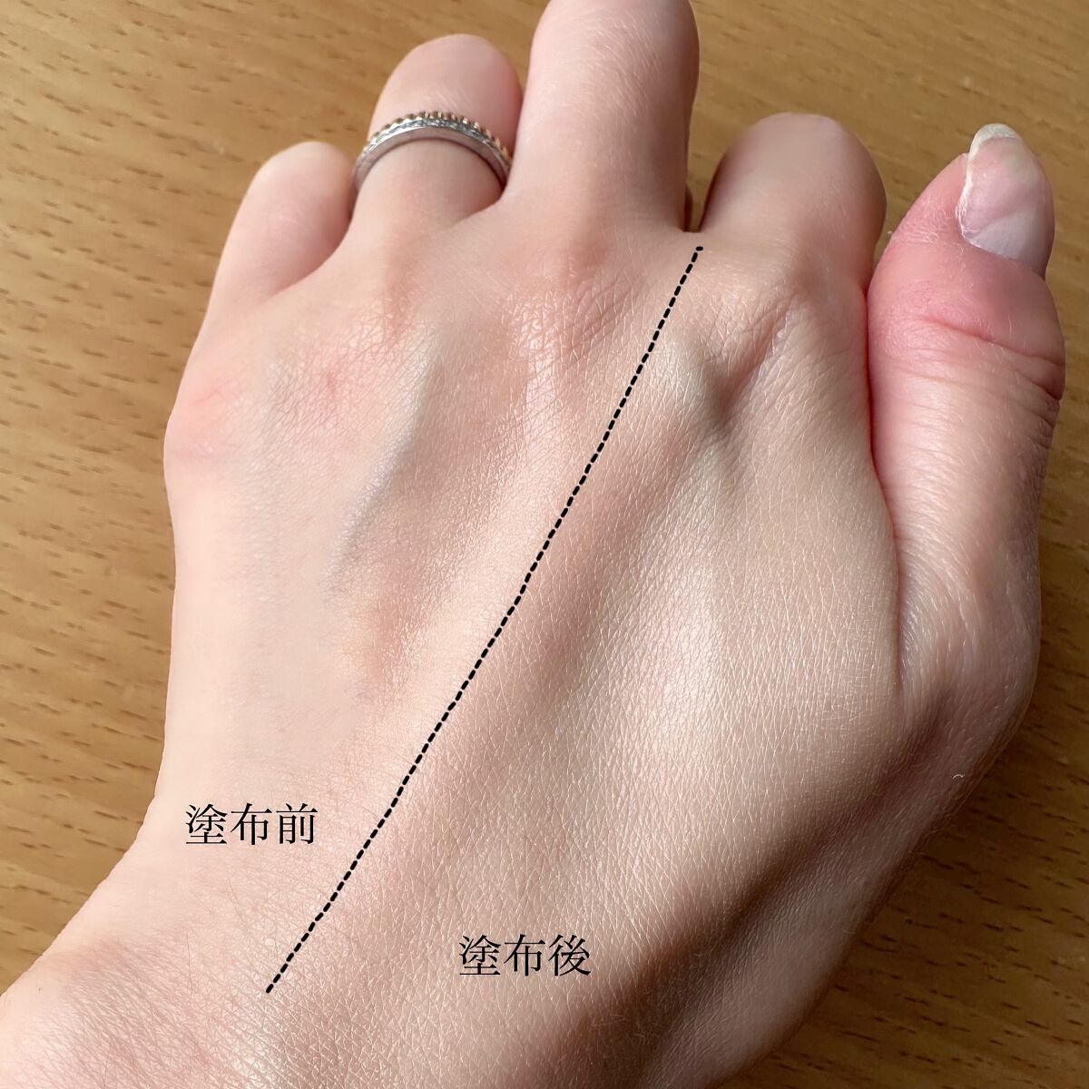 ハリファンデーション/May.B/リキッドファンデーションを使ったクチコミ(3枚目)