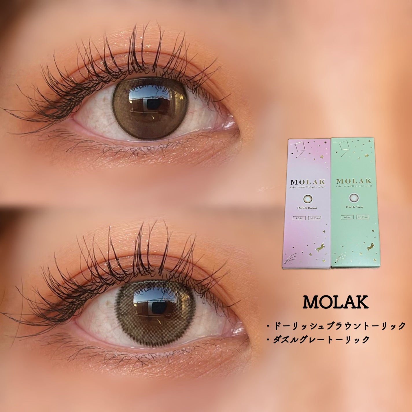 MOLAK TORIC 1day/MOLAK/ワンデー(1DAY)カラコンを使ったクチコミ(1枚目)