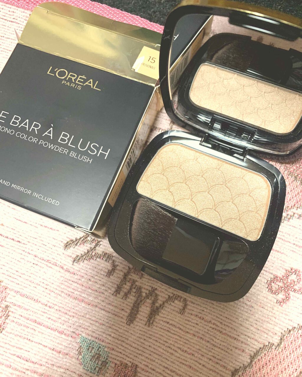 ル バー ア ブラッシュ/ロレアル パリ/パウダーチークを使ったクチコミ(1枚目)