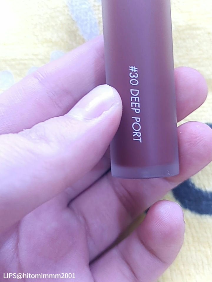 ゼロベルベットティント/rom&nd/リップティントを使ったクチコミ(6枚目)