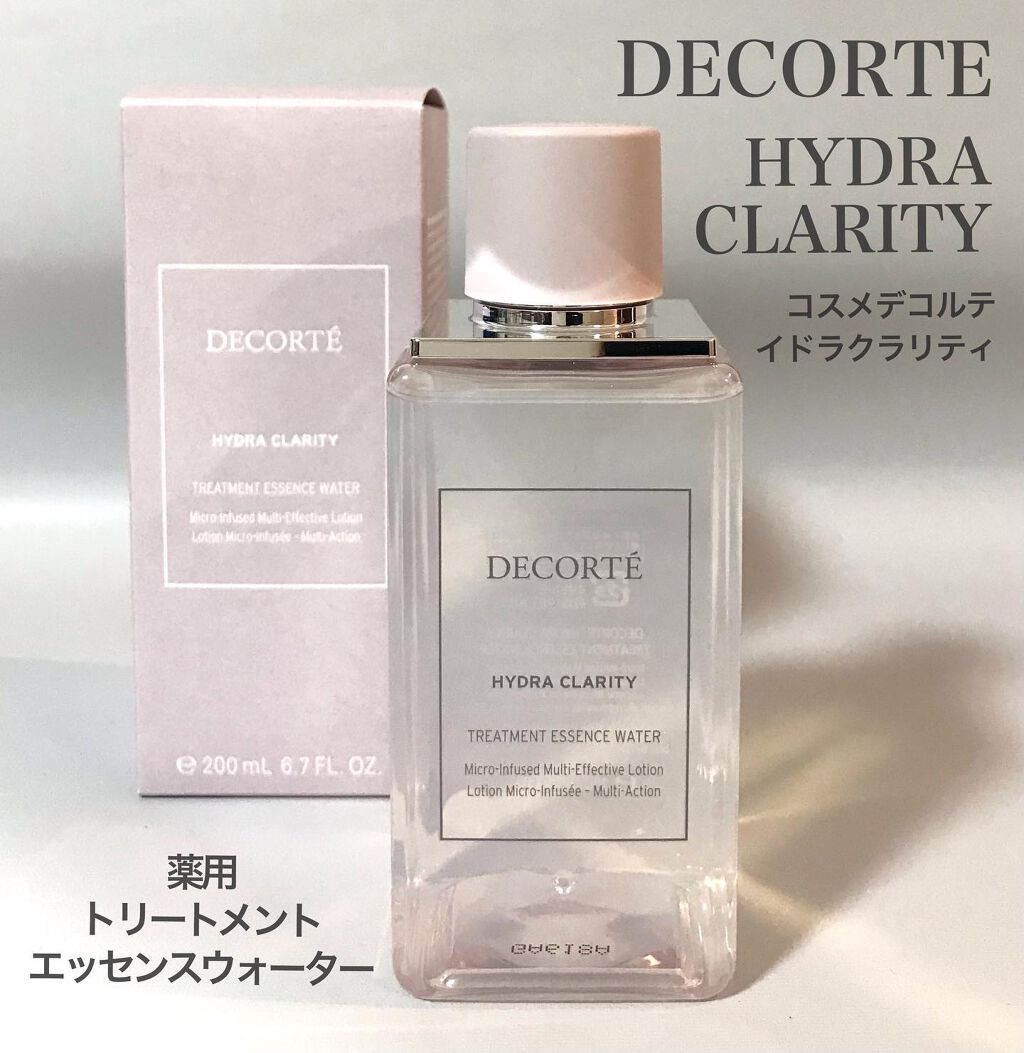 イドラクラリティ 薬用 トリートメント エッセンス ウォーター/DECORTÉ/化粧水を使ったクチコミ(1枚目)