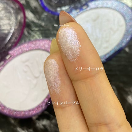 フィー グリッツストーンハイライター/fwee/パウダーハイライトを使ったクチコミ(4枚目)