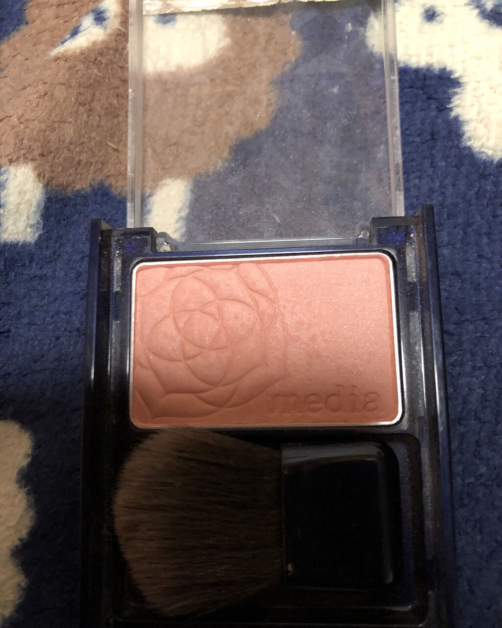 ブライトアップチークN/media/パウダーチークを使ったクチコミ（2枚目）