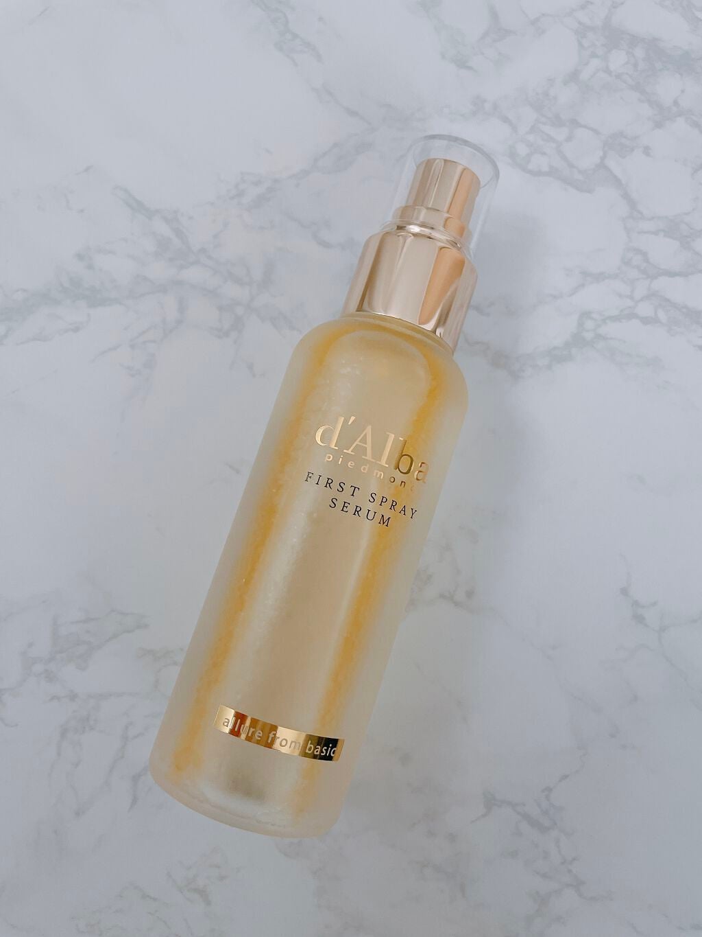 ダルバ ホワイトトリュフファーストスプレーセラム/ダルバ/ミスト状化粧水を使ったクチコミ(1枚目)