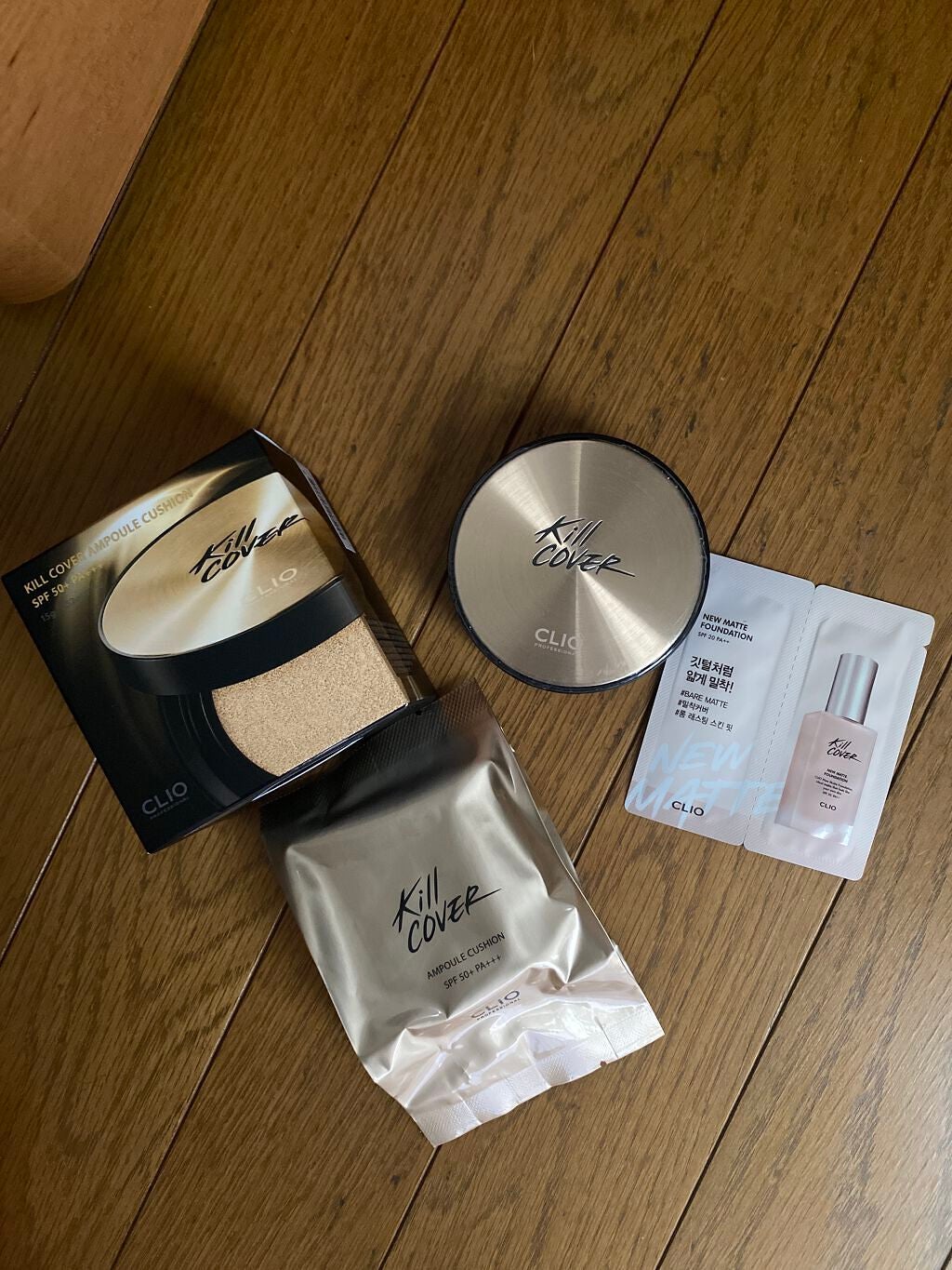 キル カバー ファンウェア クッション エックスピー/CLIO/クッションファンデーションを使ったクチコミ(1枚目)