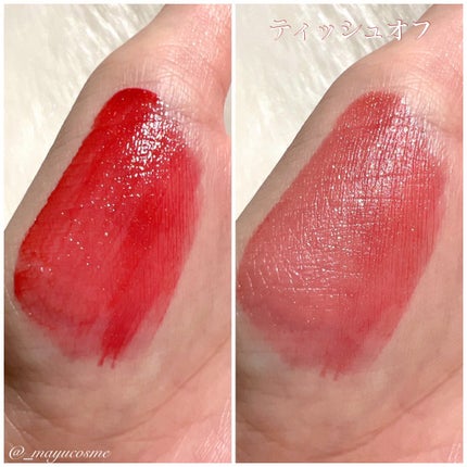 グロウラッピングティント/LIPGUARDIAN/リップティントを使ったクチコミ(2枚目)