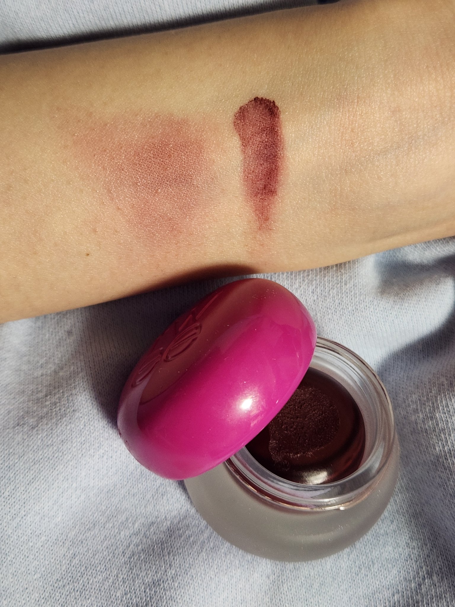 リップアンドチーク ブラーリープリンポット MV05 ボス/fwee/口紅を使ったクチコミ（2枚目）