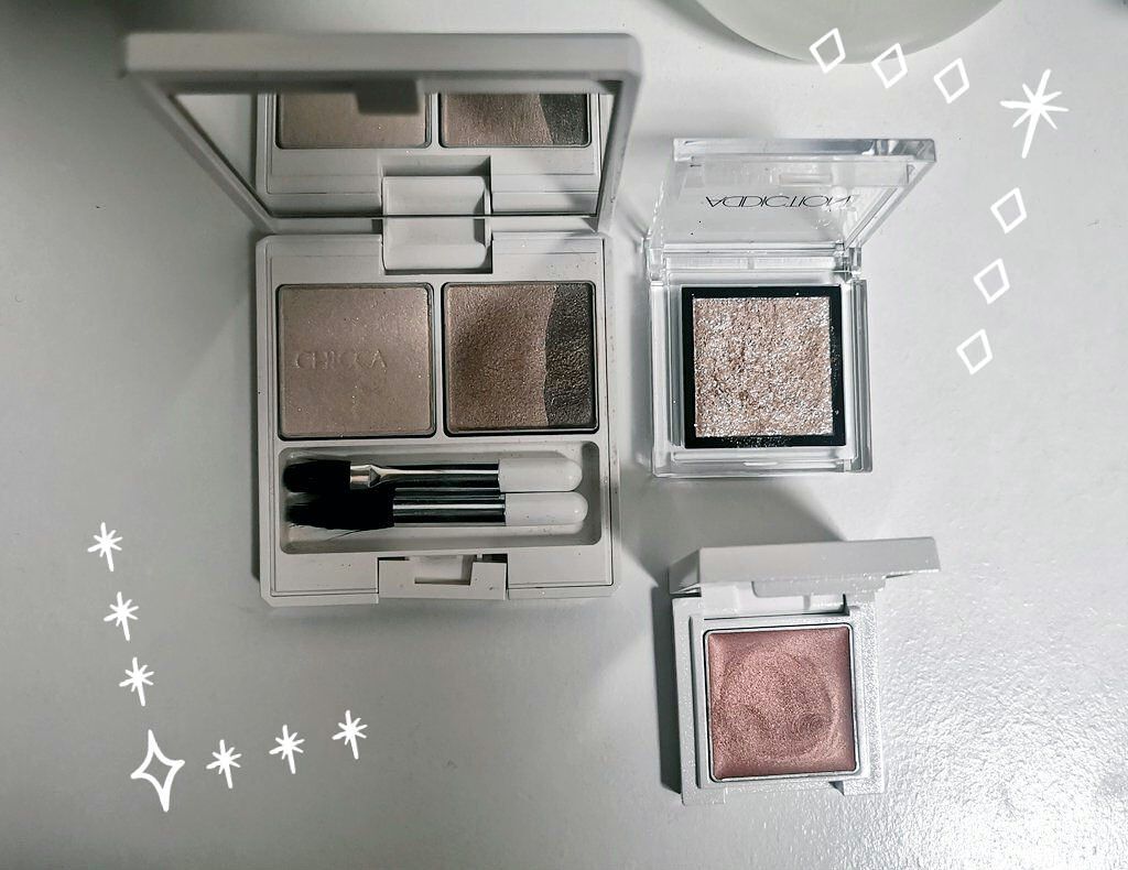ミスティック パウダーアイシャドウ/CHICCA/アイシャドウパレットを使ったクチコミ（1枚目）