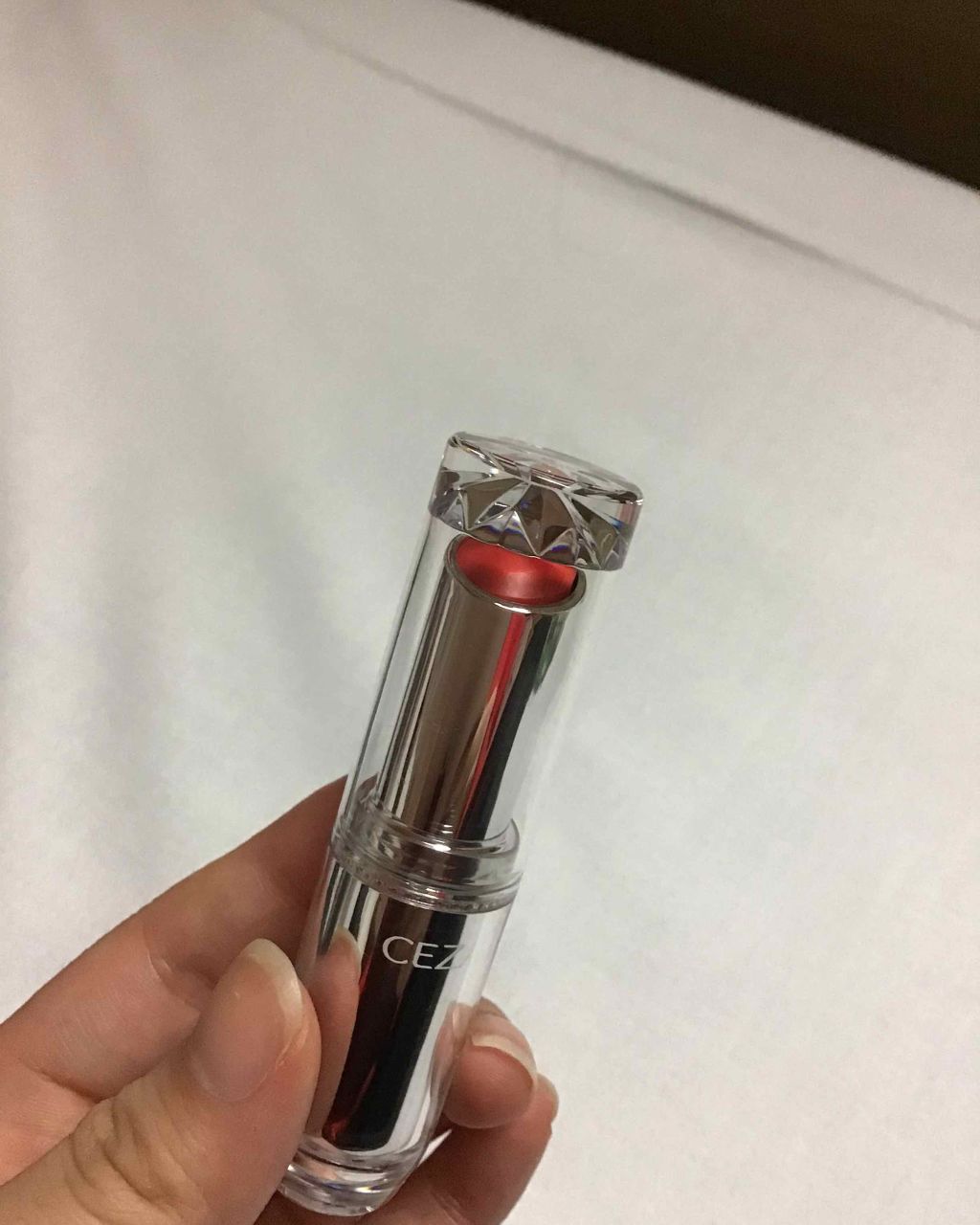 ラスティンググロスリップ/CEZANNE/口紅を使ったクチコミ（1枚目）