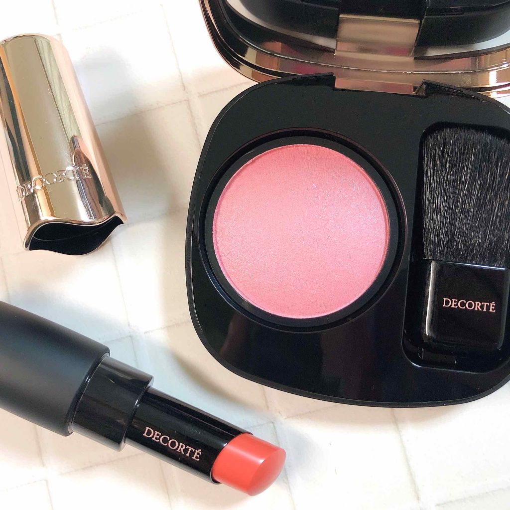 パウダー ブラッシュ/DECORTÉ/パウダーチークを使ったクチコミ（2枚目）