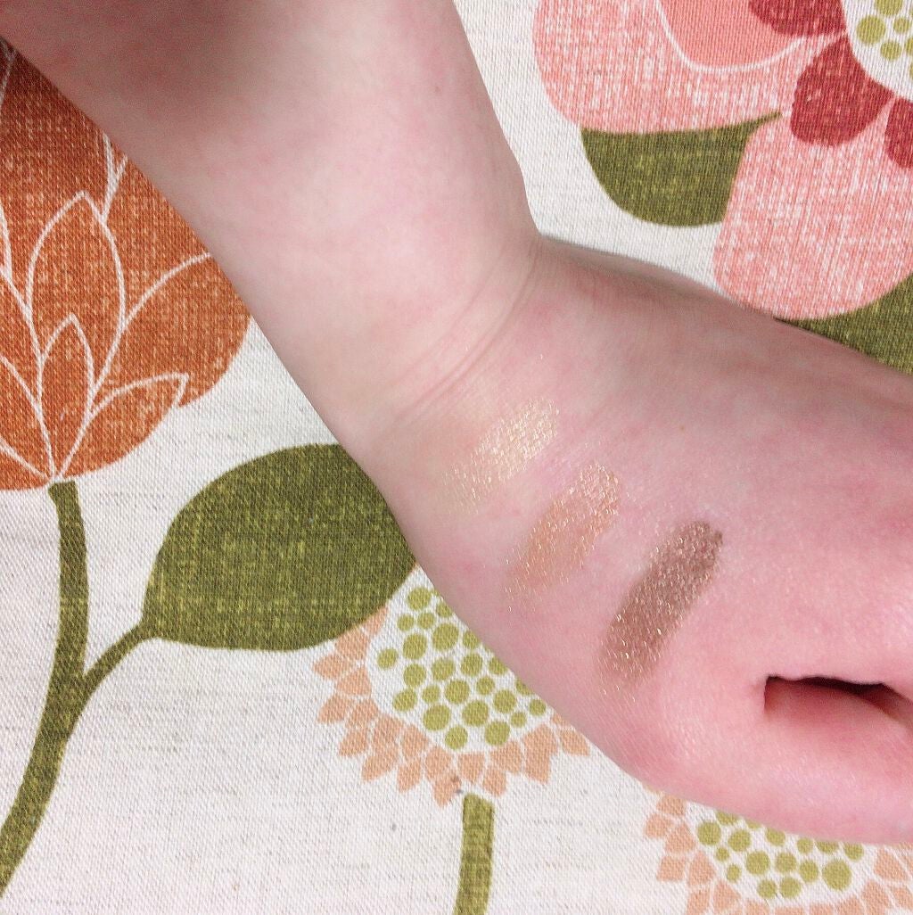 トーンアップアイシャドウ/CEZANNE/アイシャドウパレットを使ったクチコミ(3枚目)