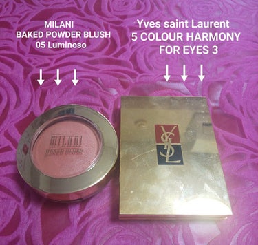 BAKED POWDER BLUSH/Milani Cosmetics/パウダーチークを使ったクチコミ（2枚目）