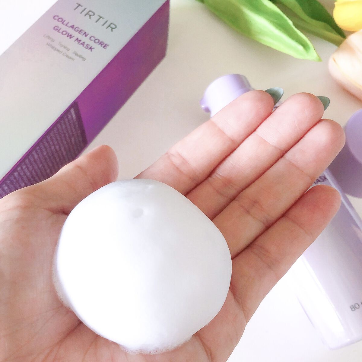 コラーゲンコアグローマスク/TIRTIR(ティルティル)/その他スキンケアを使ったクチコミ（3枚目）