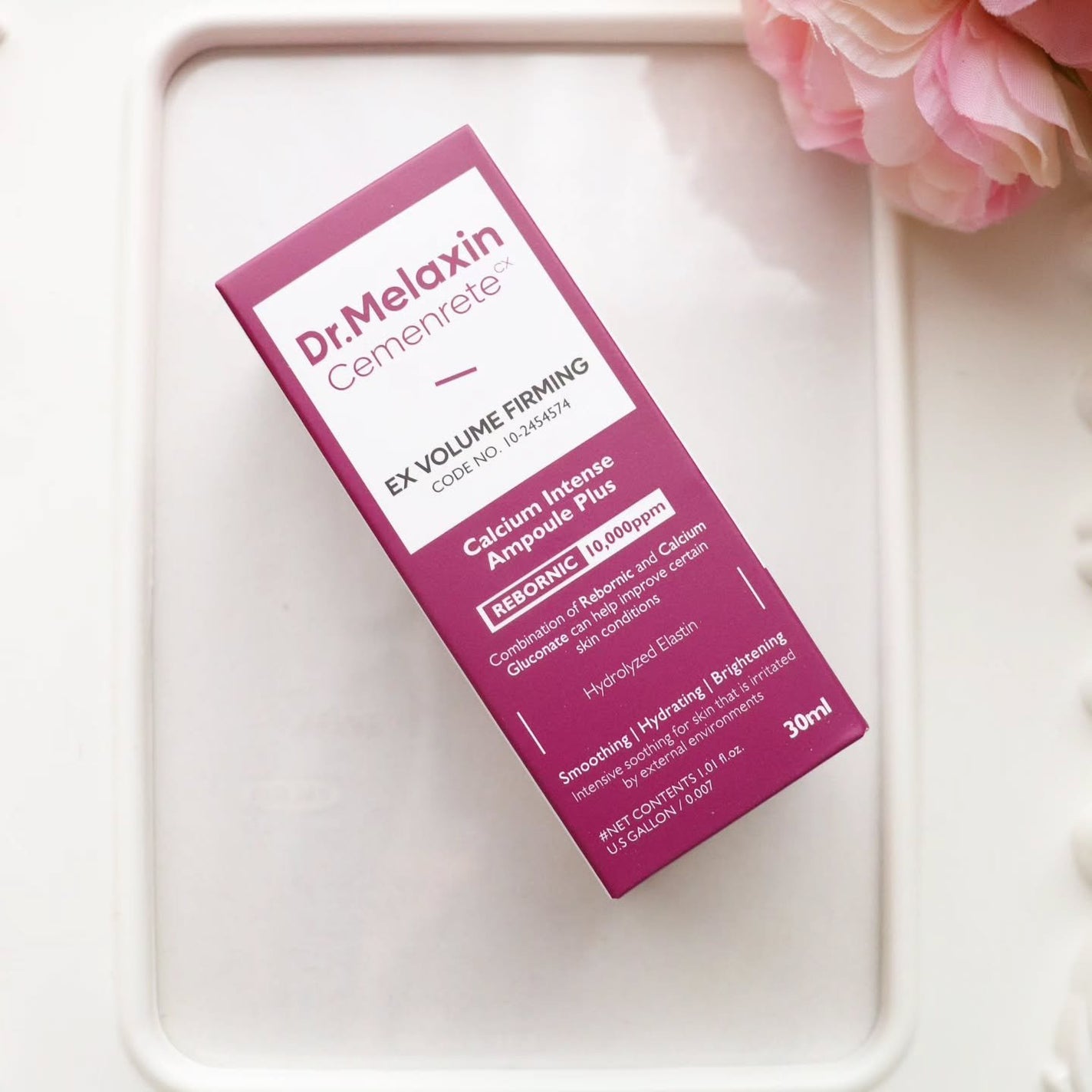 Cemenrete Calcium Intense Cream/Dr.Melaxin/フェイスクリームを使ったクチコミ(3枚目)