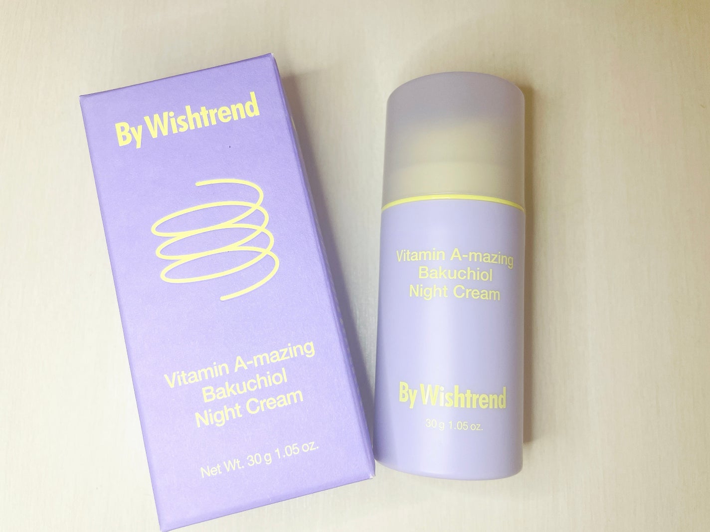 ビタミンA-mazingバクチオールナイトクリーム/By Wishtrend/フェイスクリームを使ったクチコミ(1枚目)