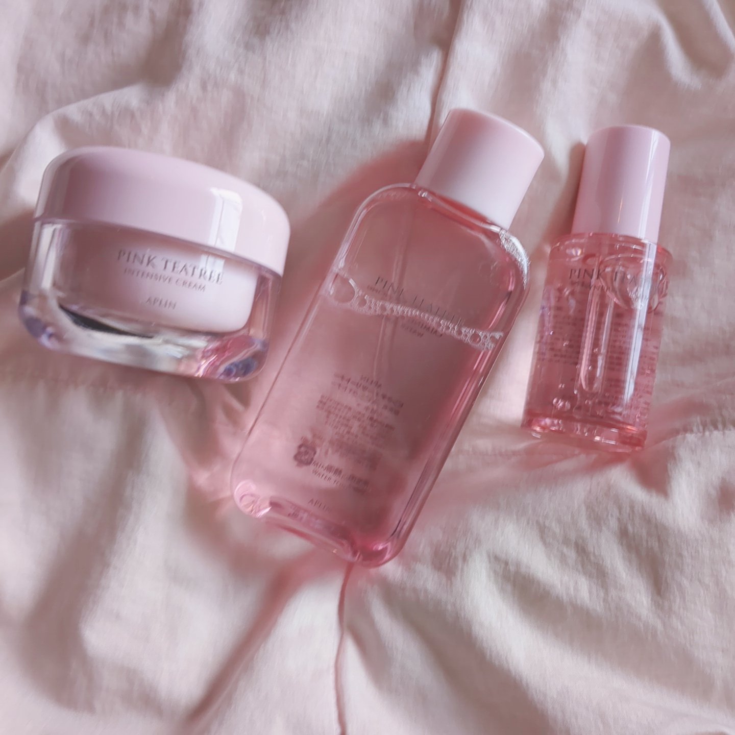 ピンクティーツリークリーム/APLIN/フェイスクリームを使ったクチコミ（1枚目）