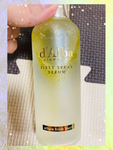 ダルバ ホワイトトリュフファーストスプレーセラム/ダルバ/ミスト状化粧水を使ったクチコミ（2枚目）