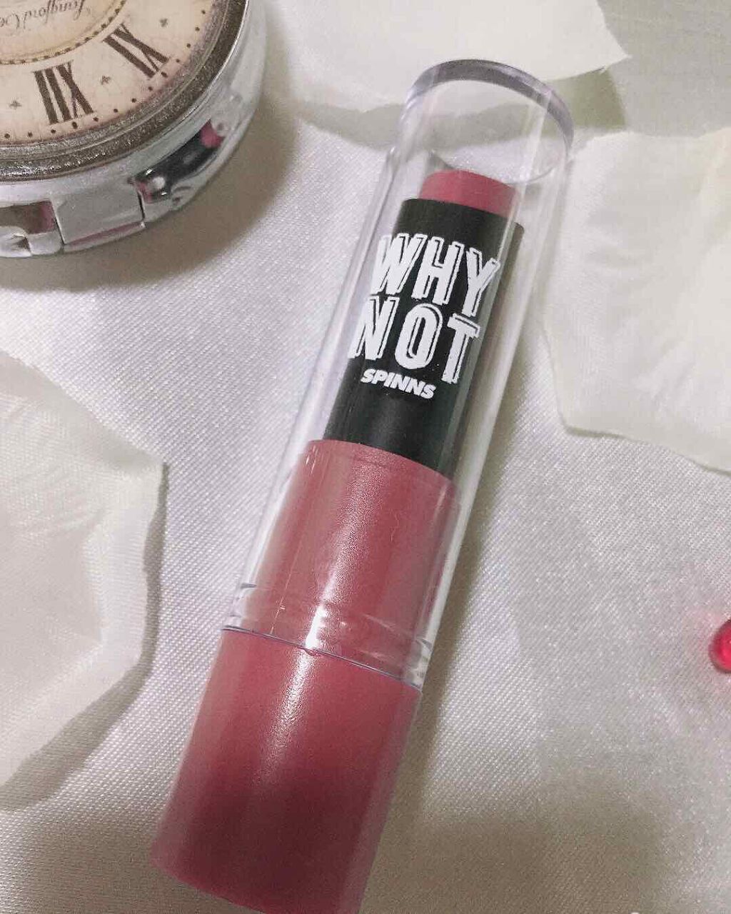 WHY NOT SPINNS リップスティック/DAISO/口紅を使ったクチコミ(1枚目)
