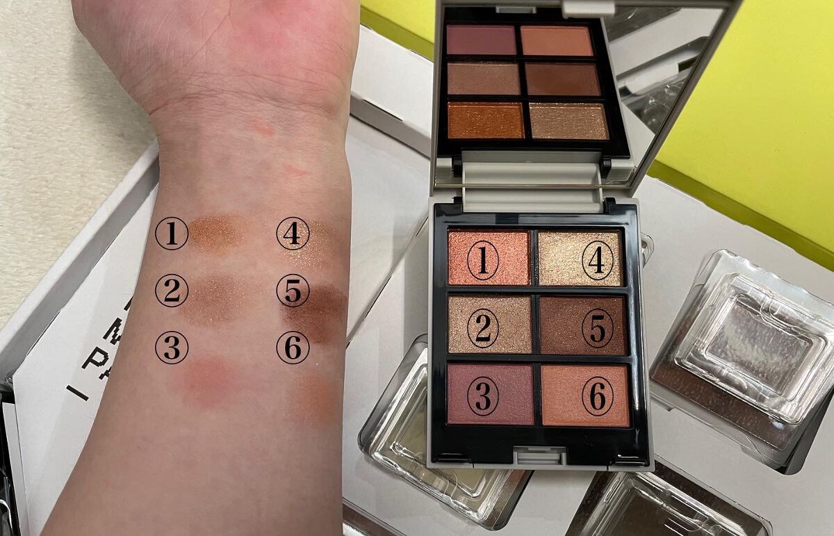 MY MIXED PALETTE 6色カスタムパレット/MN/マルチパレットを使ったクチコミ（2枚目）