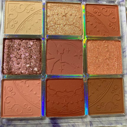 クォーツ 9色アイシャドウパレット(ドリームランドアイシャドウ)/ZEESEA/アイシャドウパレットを使ったクチコミ(3枚目)