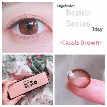 Angelcolor Bambi Series 1day /AngelColor/ワンデー（１DAY）カラコンを使ったクチコミ（1枚目）