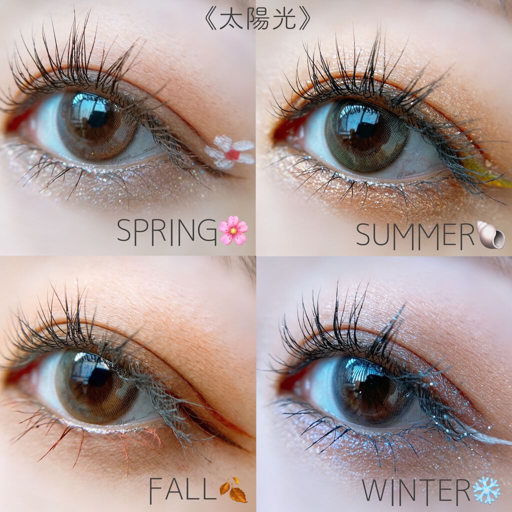 i-shaアイシャ Season Eye/蜜のレンズ/カラーコンタクトレンズを使ったクチコミ(2枚目)