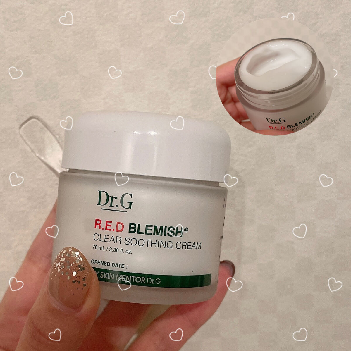 レッドB・Cスージングクリーム(チューブタイプ)/Dr.G/フェイスクリームを使ったクチコミ（1枚目）