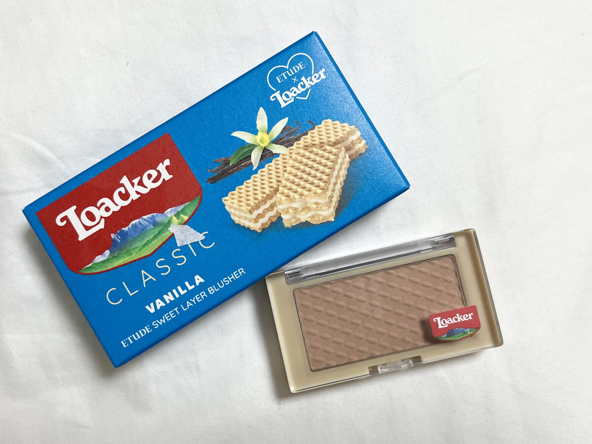 ローカー スウィートレイヤーチーク/ETUDE/パウダーチークを使ったクチコミ（1枚目）