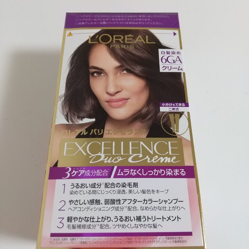 エクセランス ヘアカラー ロレアル パリの使い方を徹底解説 ロレアルパリエクセランスrクリームタイプ By 双葉 普通肌 40代前半 Lips