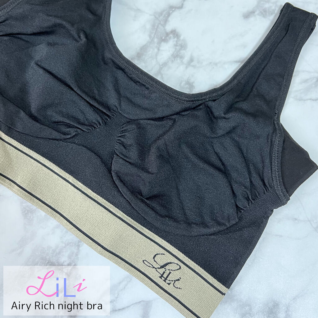 Airy Rich night bra/LiLi/その他を使ったクチコミ（1枚目）