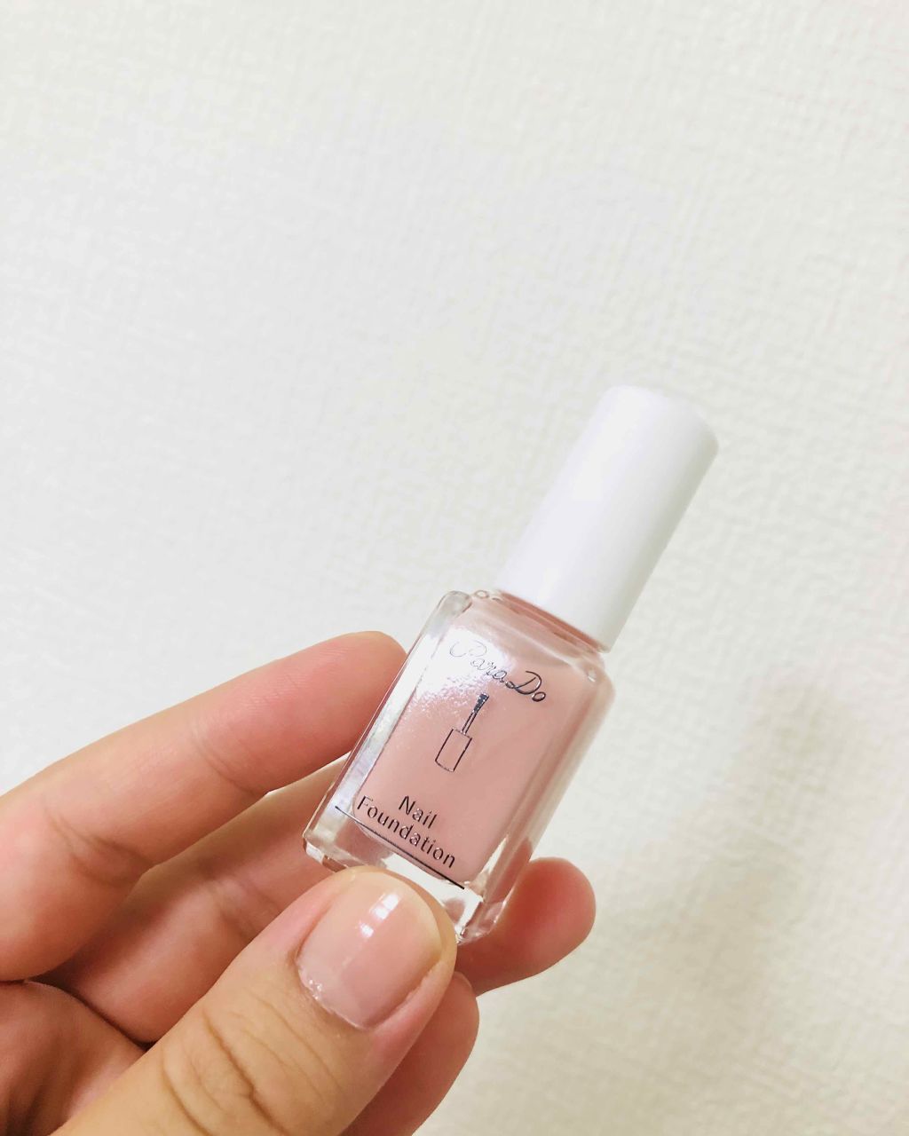 ネイルファンデーション/パラドゥ/マニキュアを使ったクチコミ(1枚目)